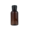 BOTOL PLASTIK 100ML | PET 100SH AMBER - Thumbnail Image 1