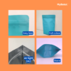 ZIPLOCK MATTE ALUMINIUM FOIL : ZL-AL BLUE - Thumbnail Image 4
