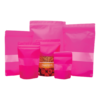 ZIPLOCK MATTE WINDOW : ZL-MB PINK - Thumbnail Image 1